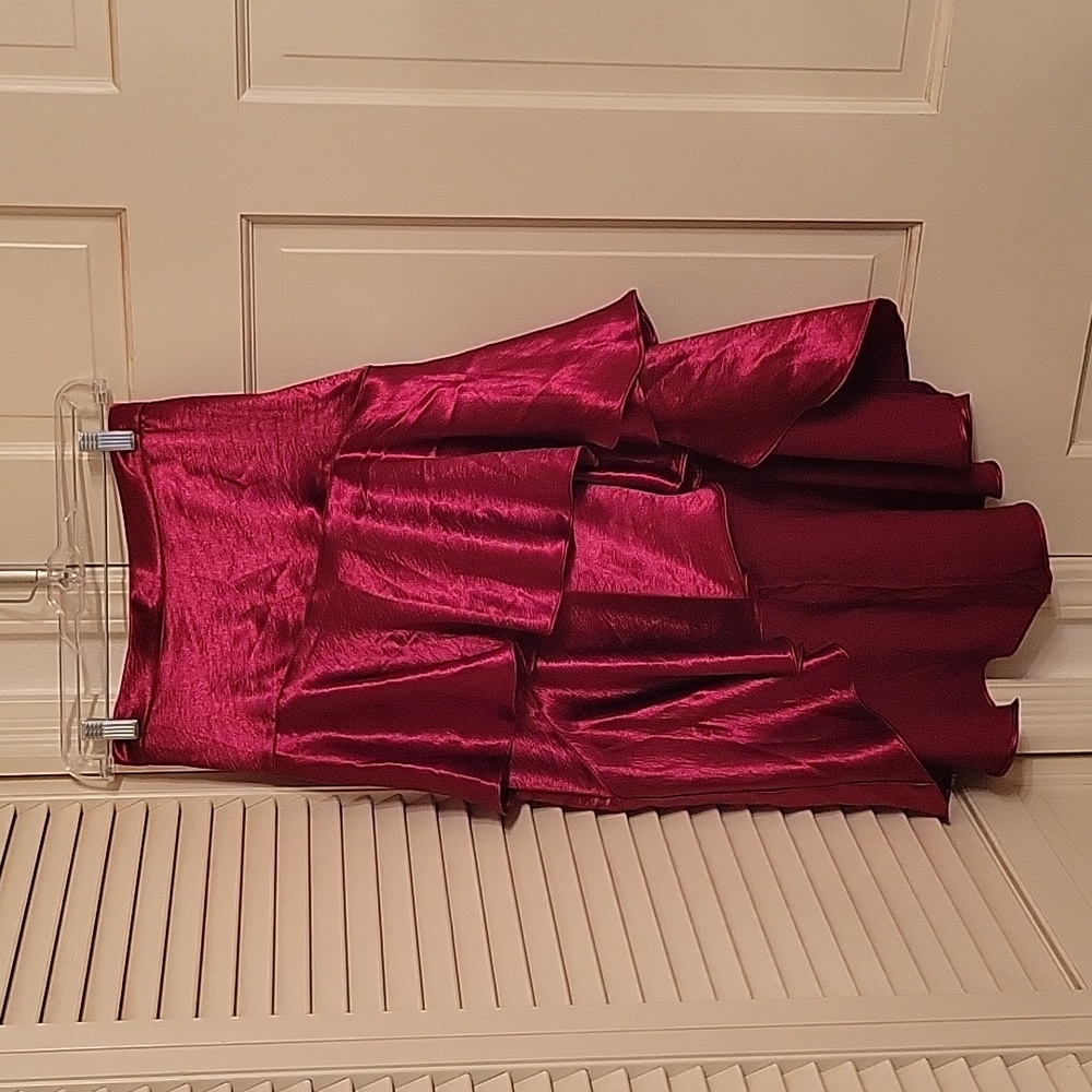 Anthropologie high low skirt